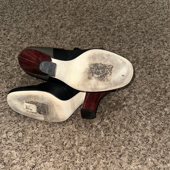 Fendi Multi Color Knit And Leather Marie Antoinette Boots Size 40 - Picture 6 of 8